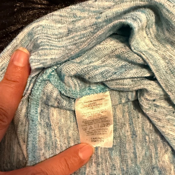 Ann Taylor Light Blue Knit Top - Picture 7 of 7